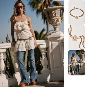 FREE PEOPLE Sweet Escape Chain Belt